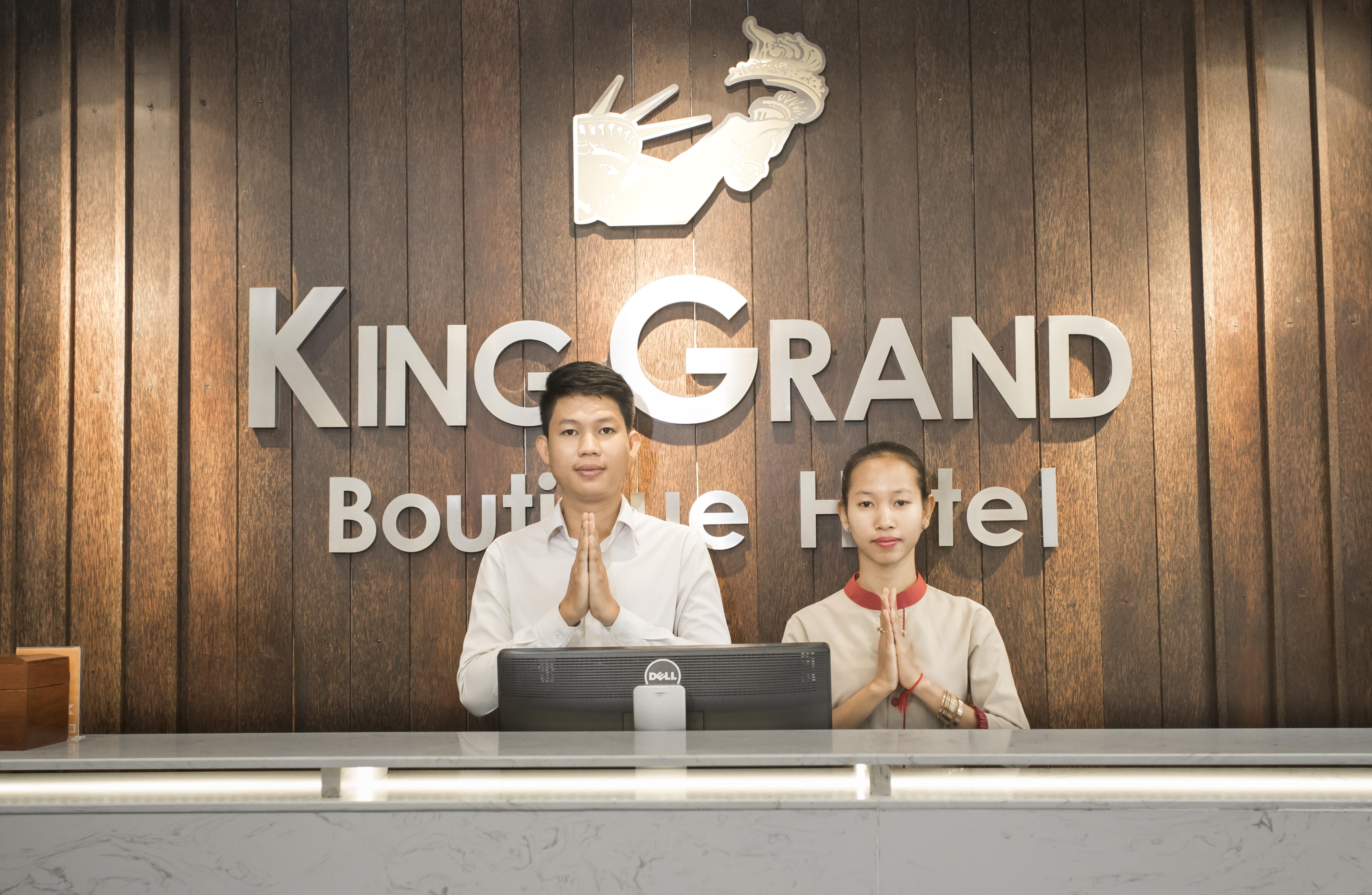 King Grand Boutique Hotel Phnom Penh Eksteriør bilde